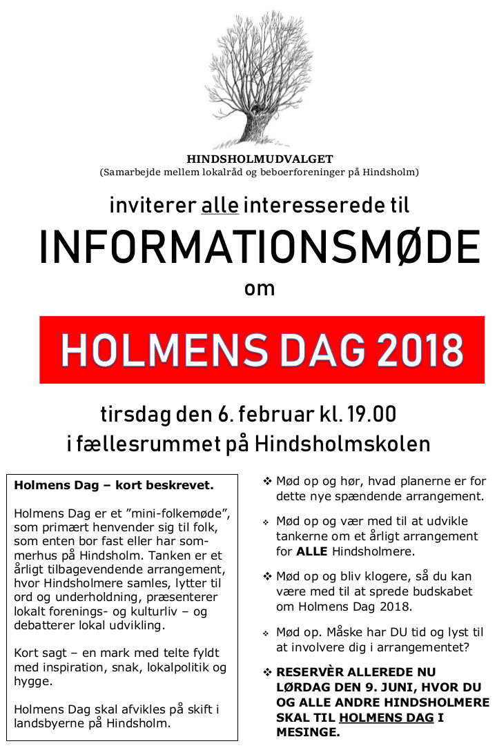 Plakat infomøde