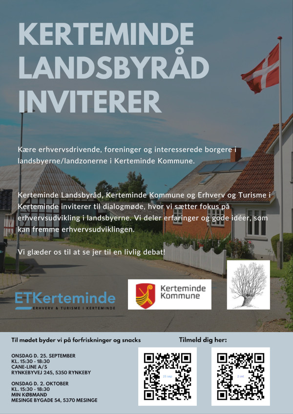 Kerteminde Landsbyråd inviterer